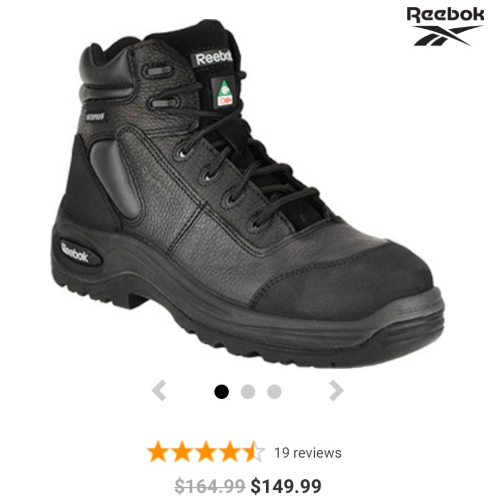 Men’s Reebok composite toe RB6765 size 10.5